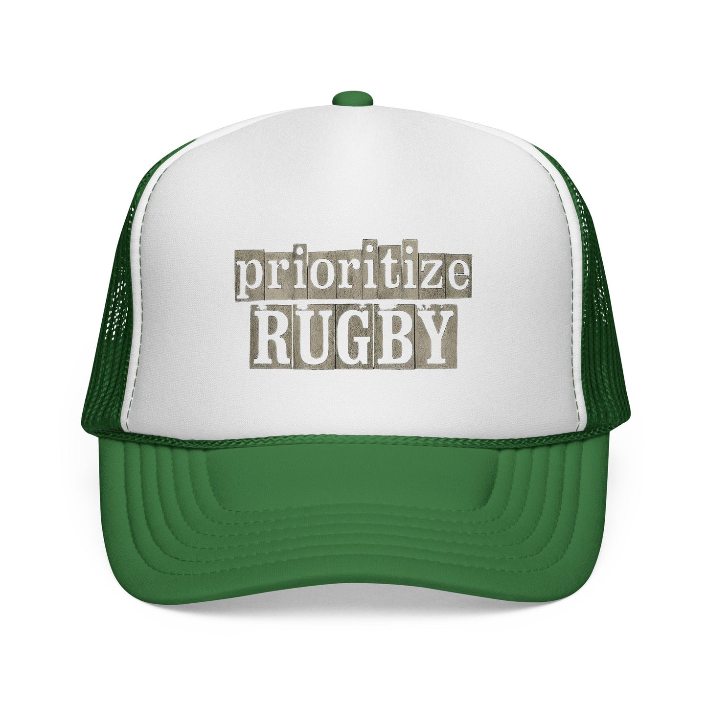 Prioritize Rugby Trucker Cap