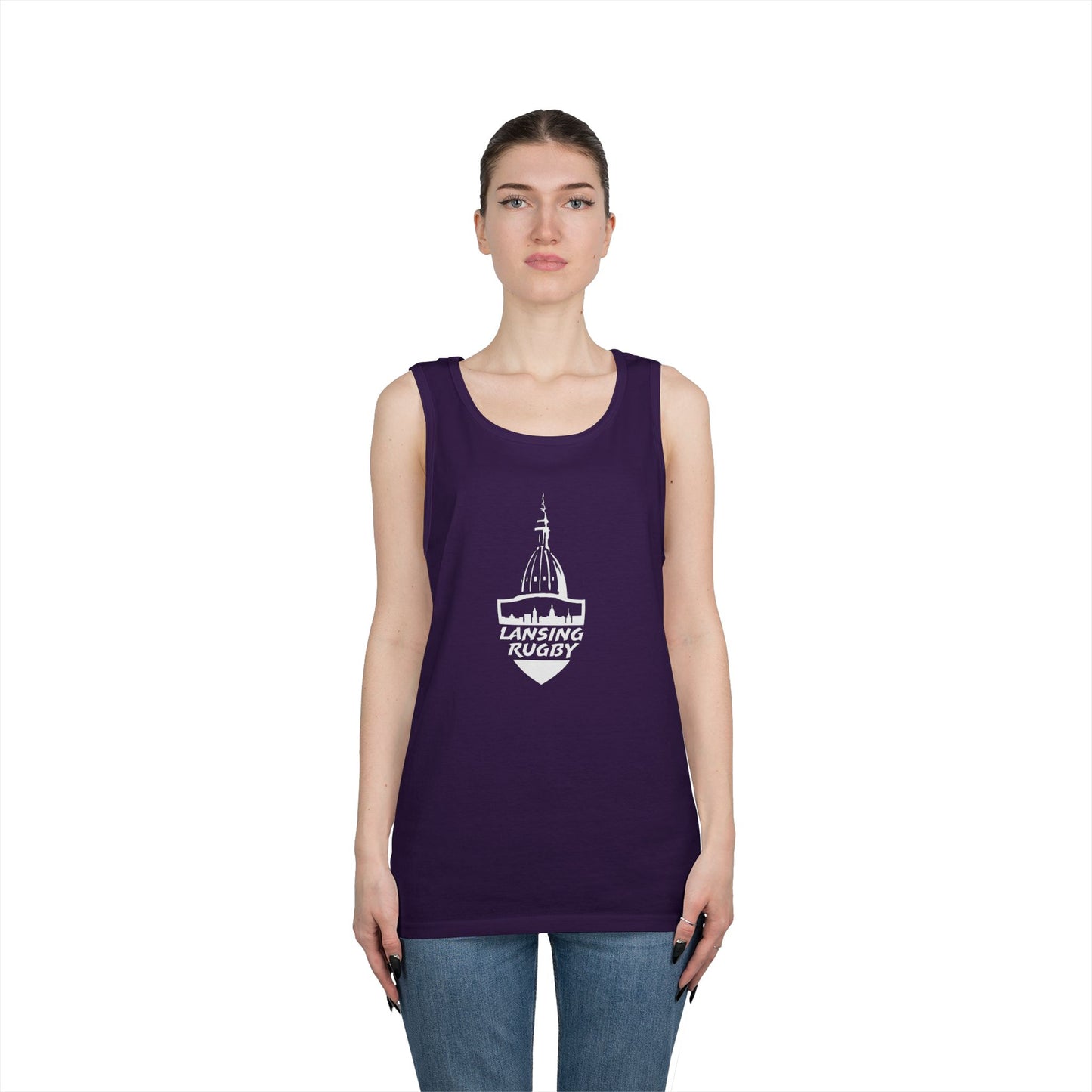 Lansing Rugby - Unisex Heavy Cotton Tank Top