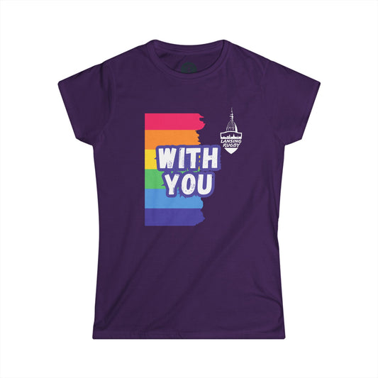 Lansing Rugby Pride - Women's Softstyle Tee