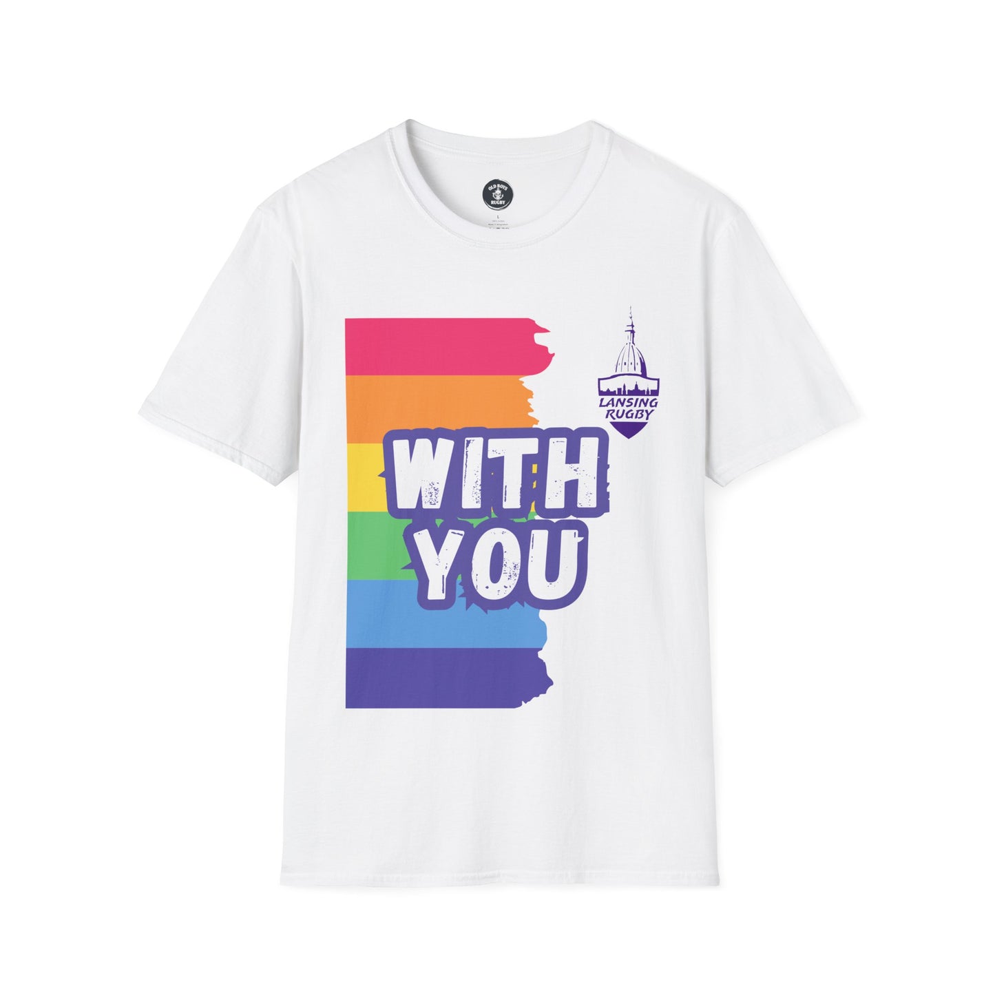 Lansing Rugby Pride - Unisex Softstyle T-Shirt