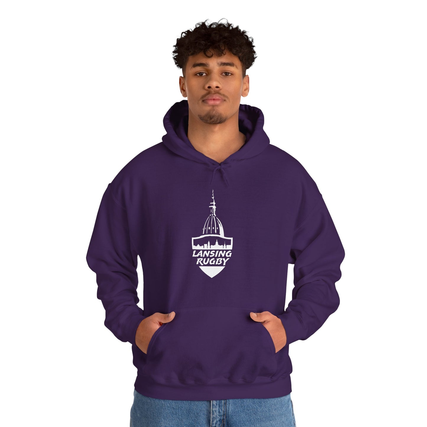 Lansing Rugby - Unisex Heavy Blend™ Hooded Sweatshirt