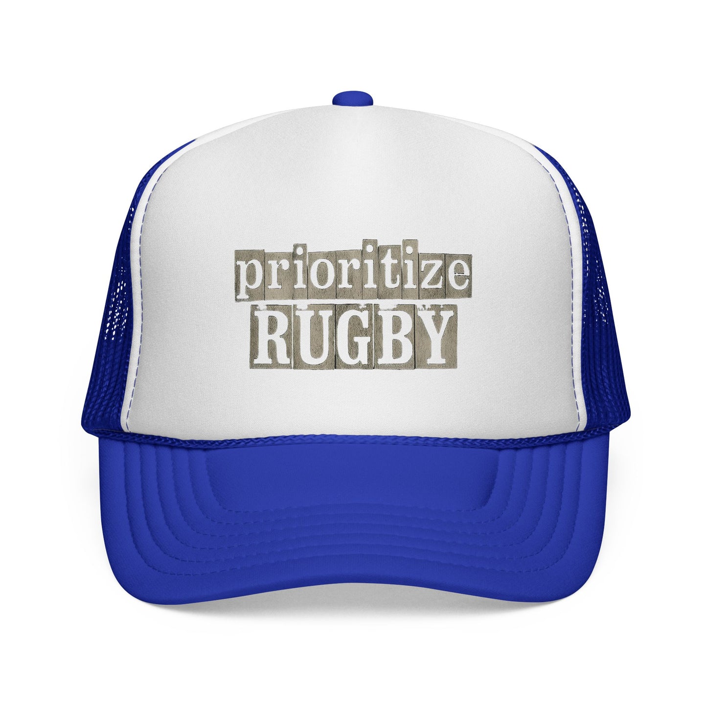 Prioritize Rugby Trucker Cap