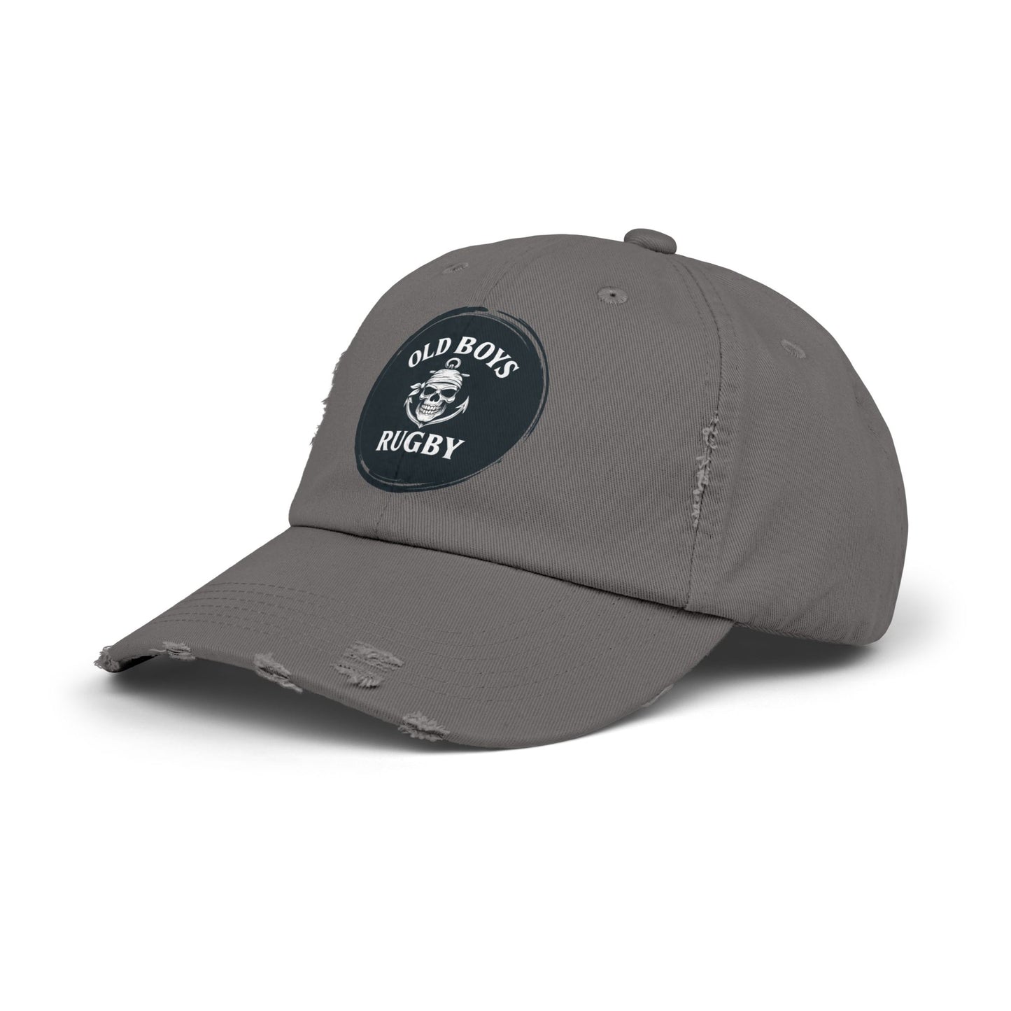 Old Boys Logo - Unisex Distressed Cap