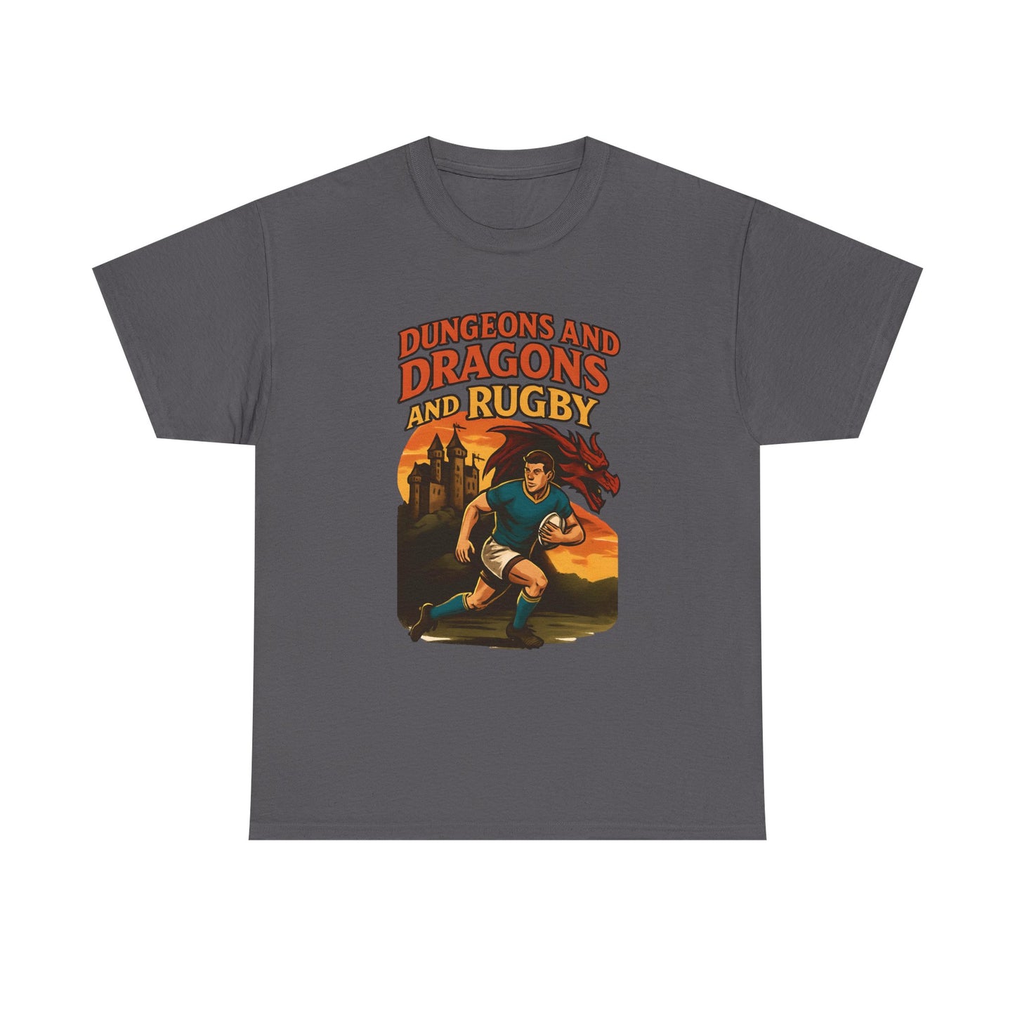 Dungeons and Dragons and Rugby Unisex T-Shirt