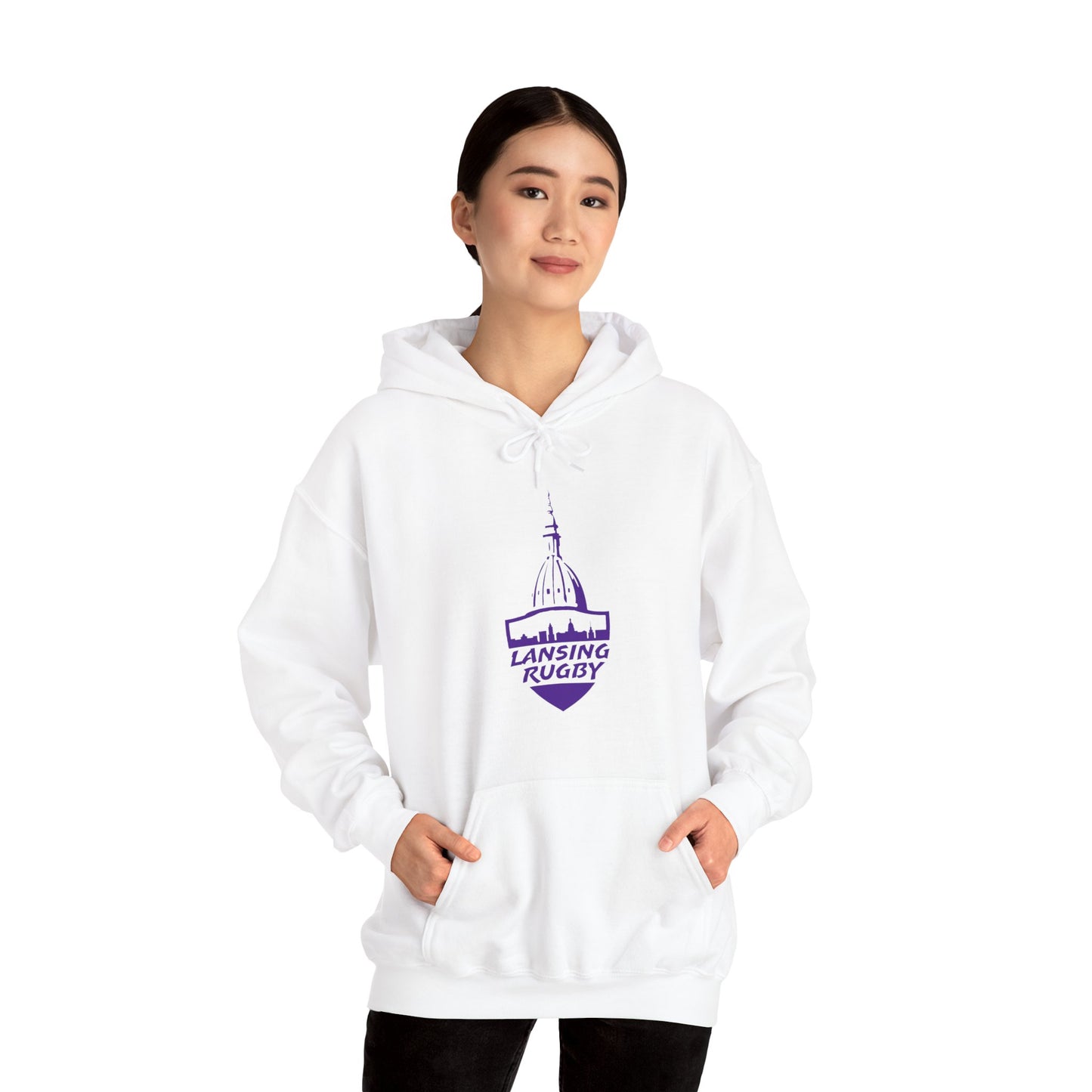 Lansing Rugby - Unisex Heavy Blend™ Hooded Sweatshirt
