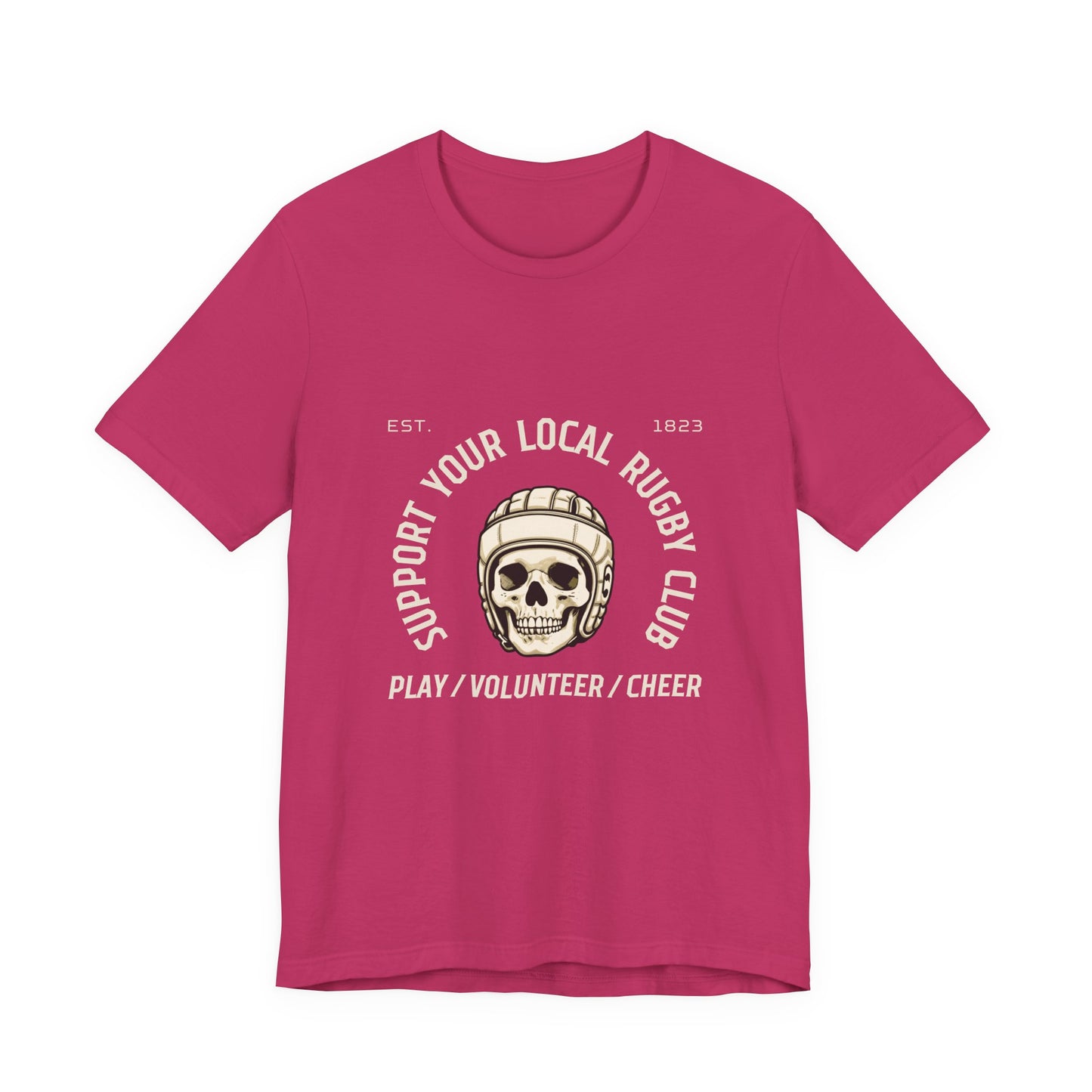 Support Your Local Rugby Club - Unisex Jersey Short Sleeve Tee