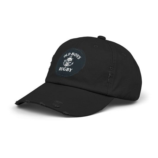 Old Boys Logo - Unisex Distressed Cap
