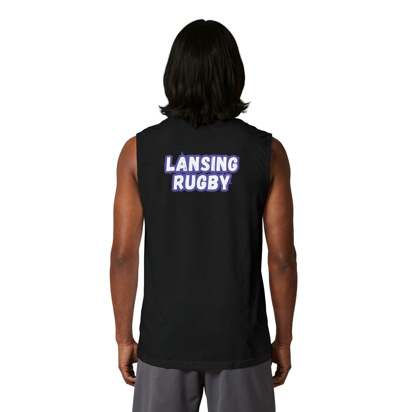 Lansing Rugby Pride - Unisex Jersey Muscle Tank