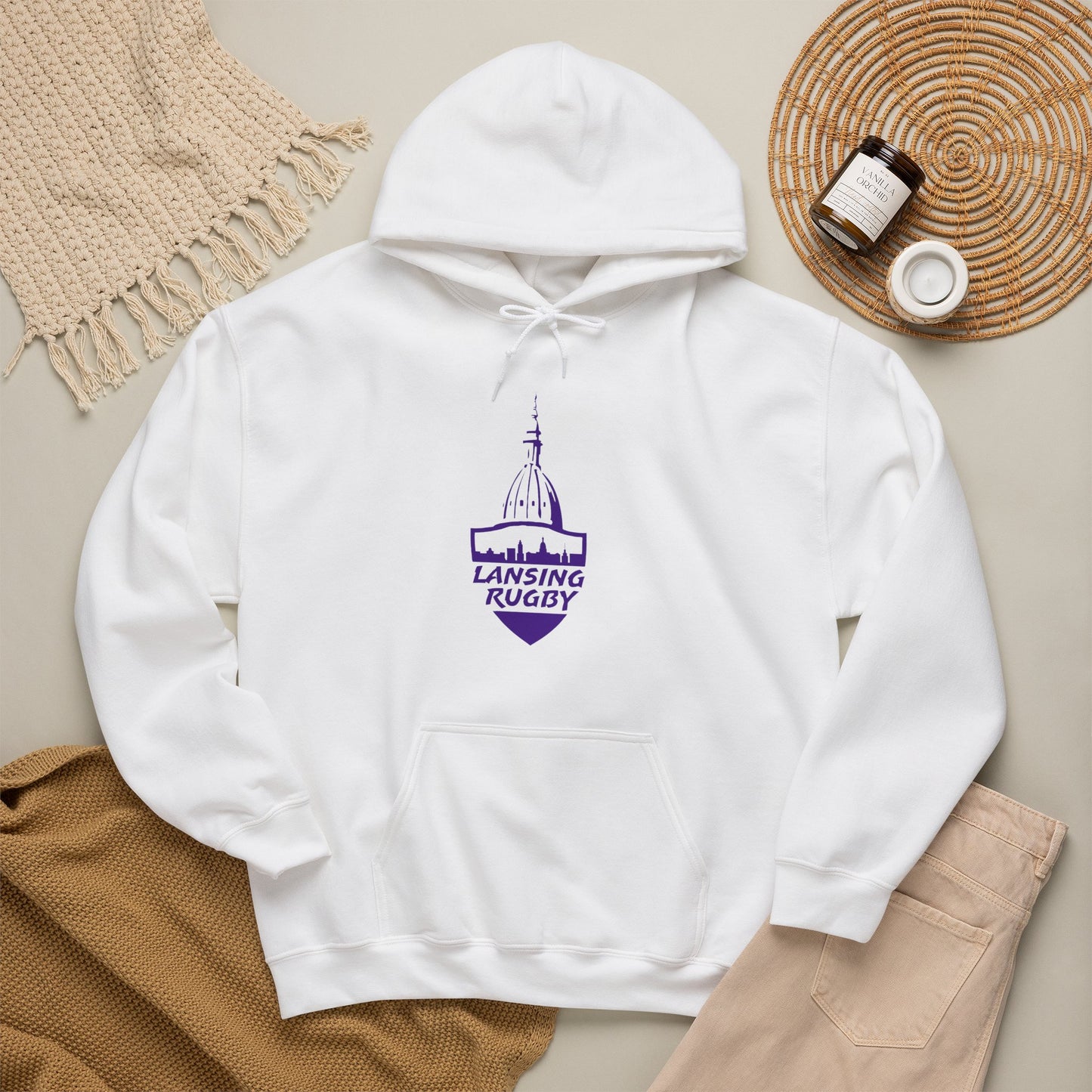 Lansing Rugby - Unisex Heavy Blend™ Hooded Sweatshirt