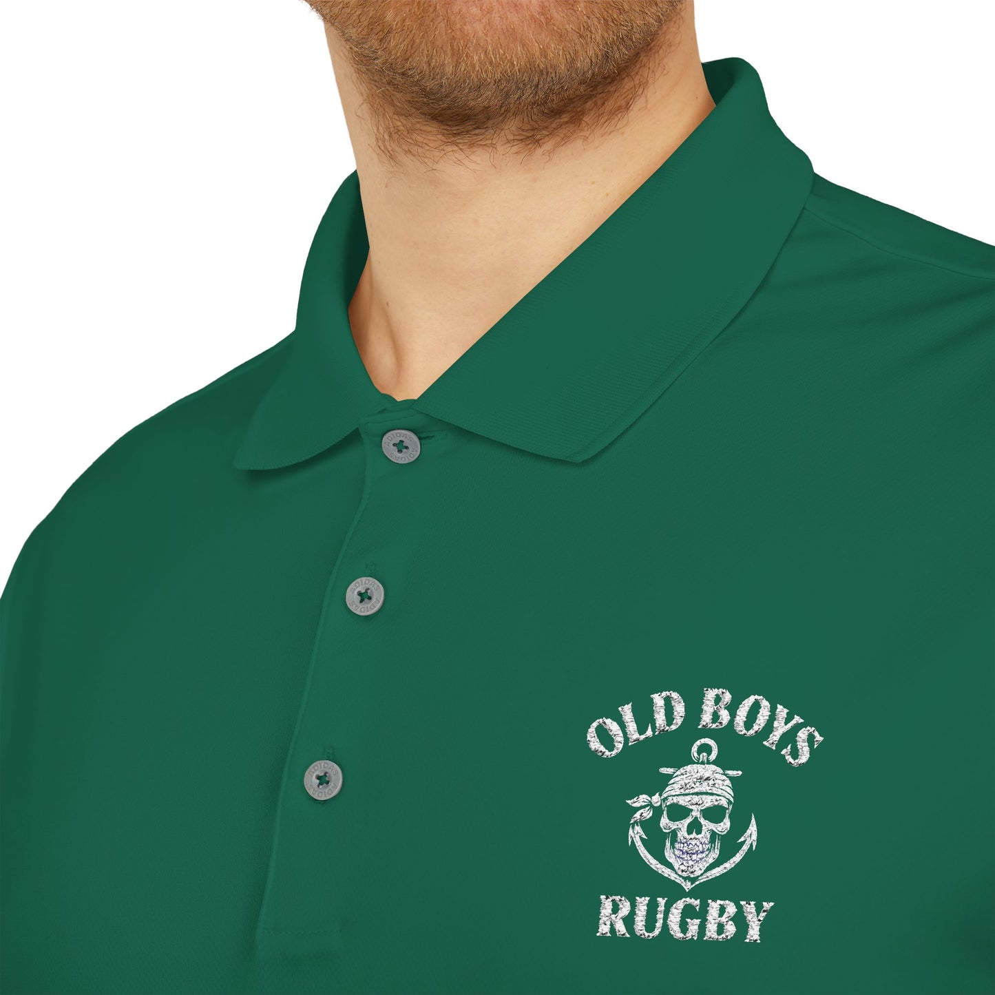 Old Boys Embroidered Adidas Unisex Performance Polo