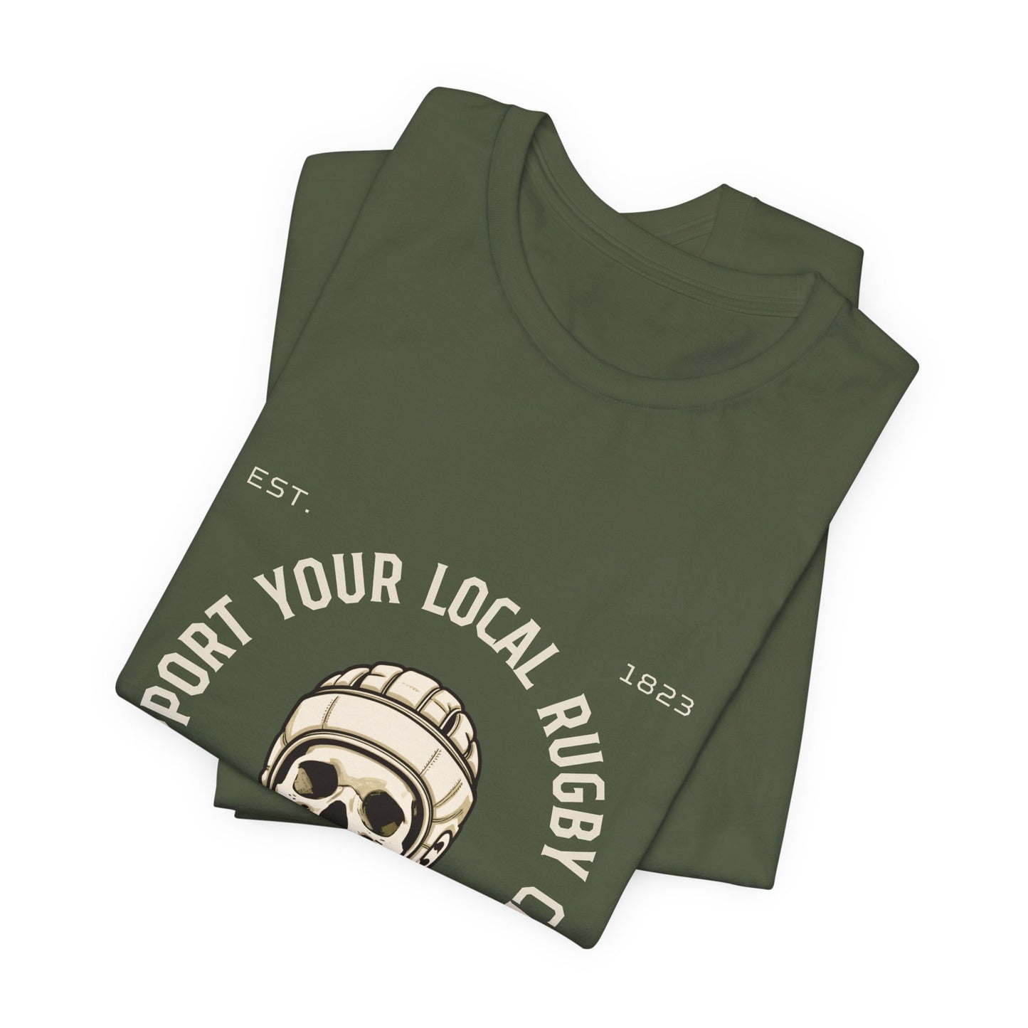 Support Your Local Rugby Club - Unisex Jersey Short Sleeve Tee