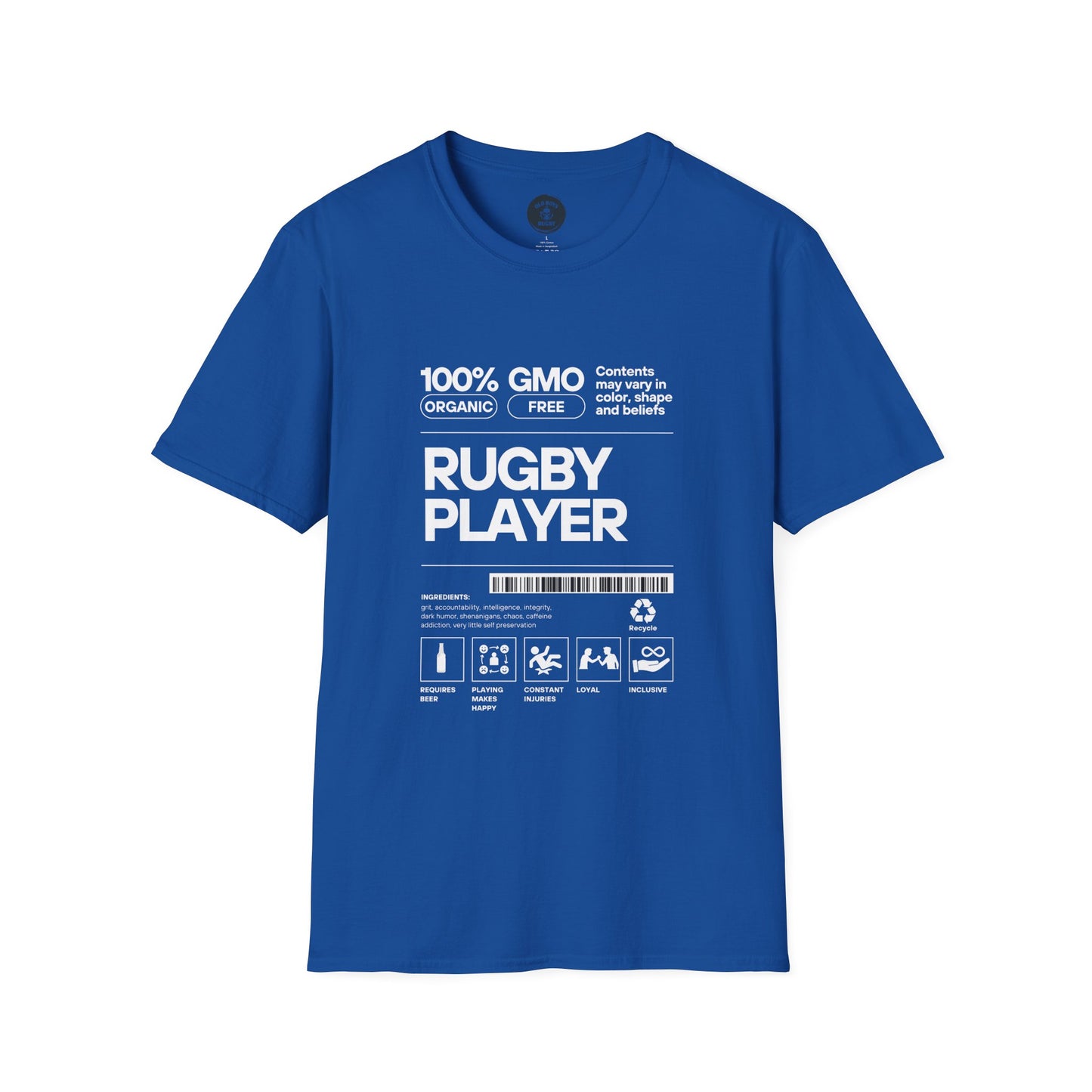 Generic Rugby Player - Unisex Softstyle T-Shirt
