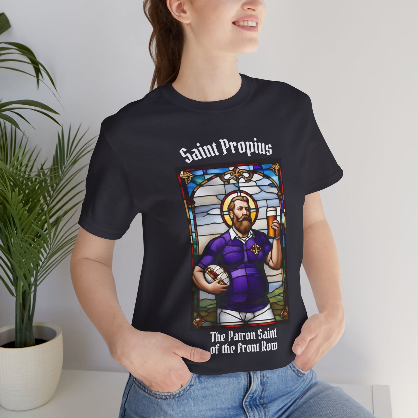 Saint Propius - Unisex Jersey Short Sleeve Tee