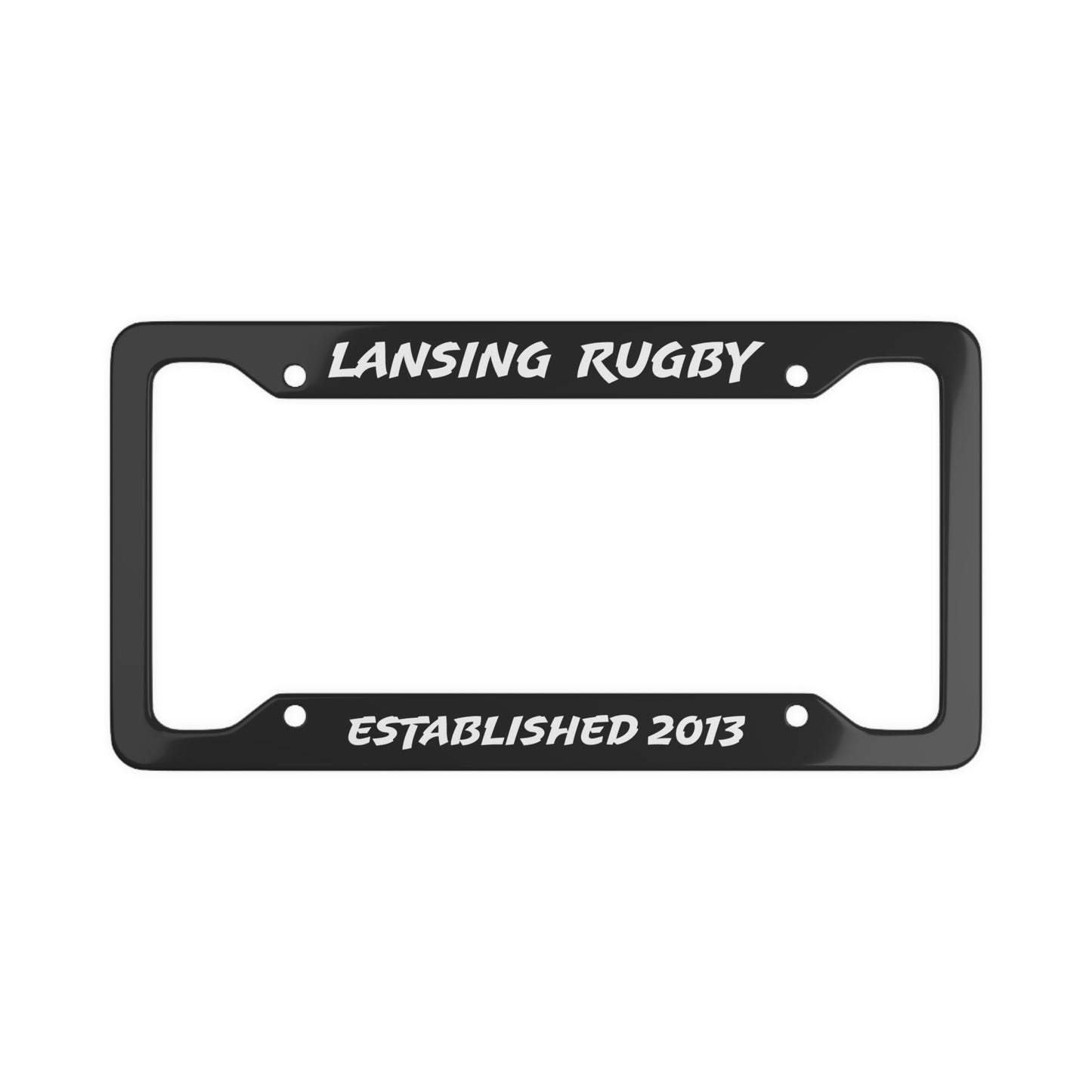 Lansing Rugby - License Plate Frame