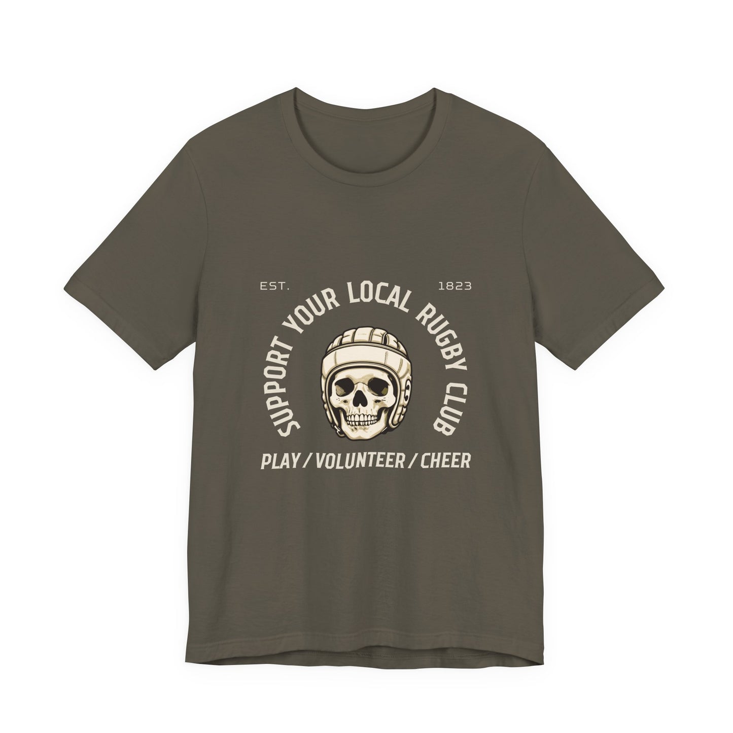 Support Your Local Rugby Club - Unisex Jersey Short Sleeve Tee
