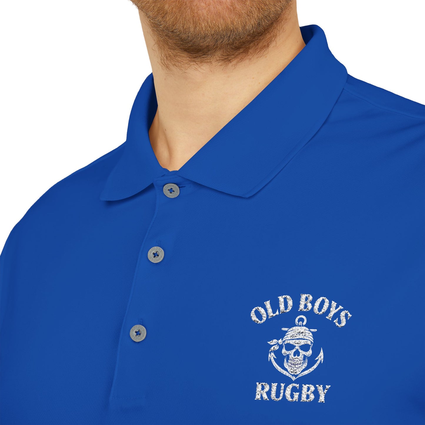 Old Boys Embroidered Adidas Unisex Performance Polo