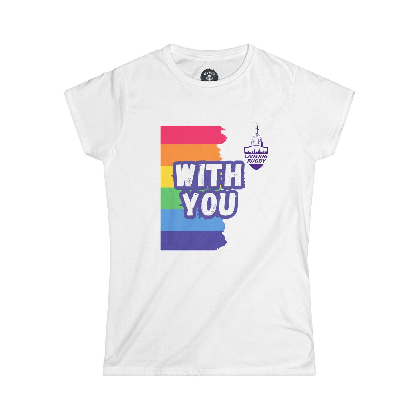 Lansing Rugby Pride - Women's Softstyle Tee