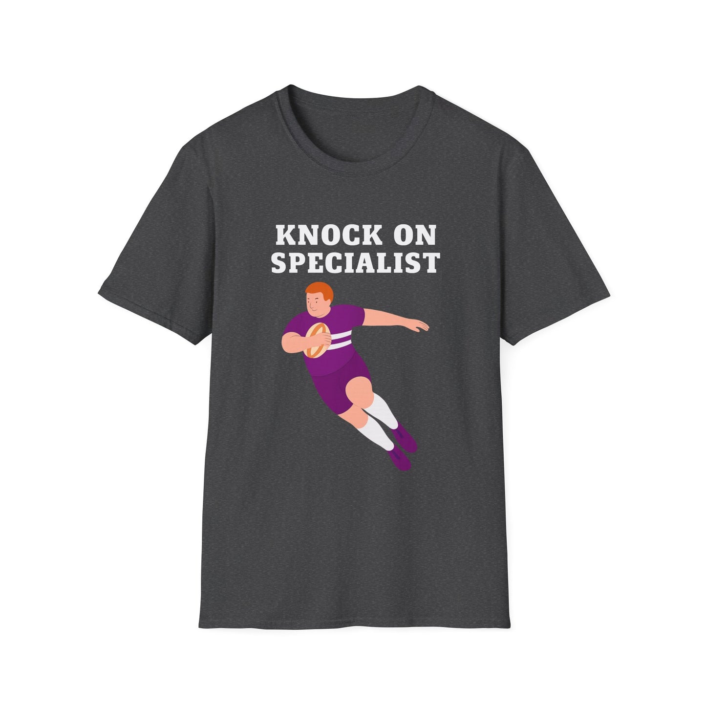 Knock On Specialist - Unisex Softstyle T-Shirt