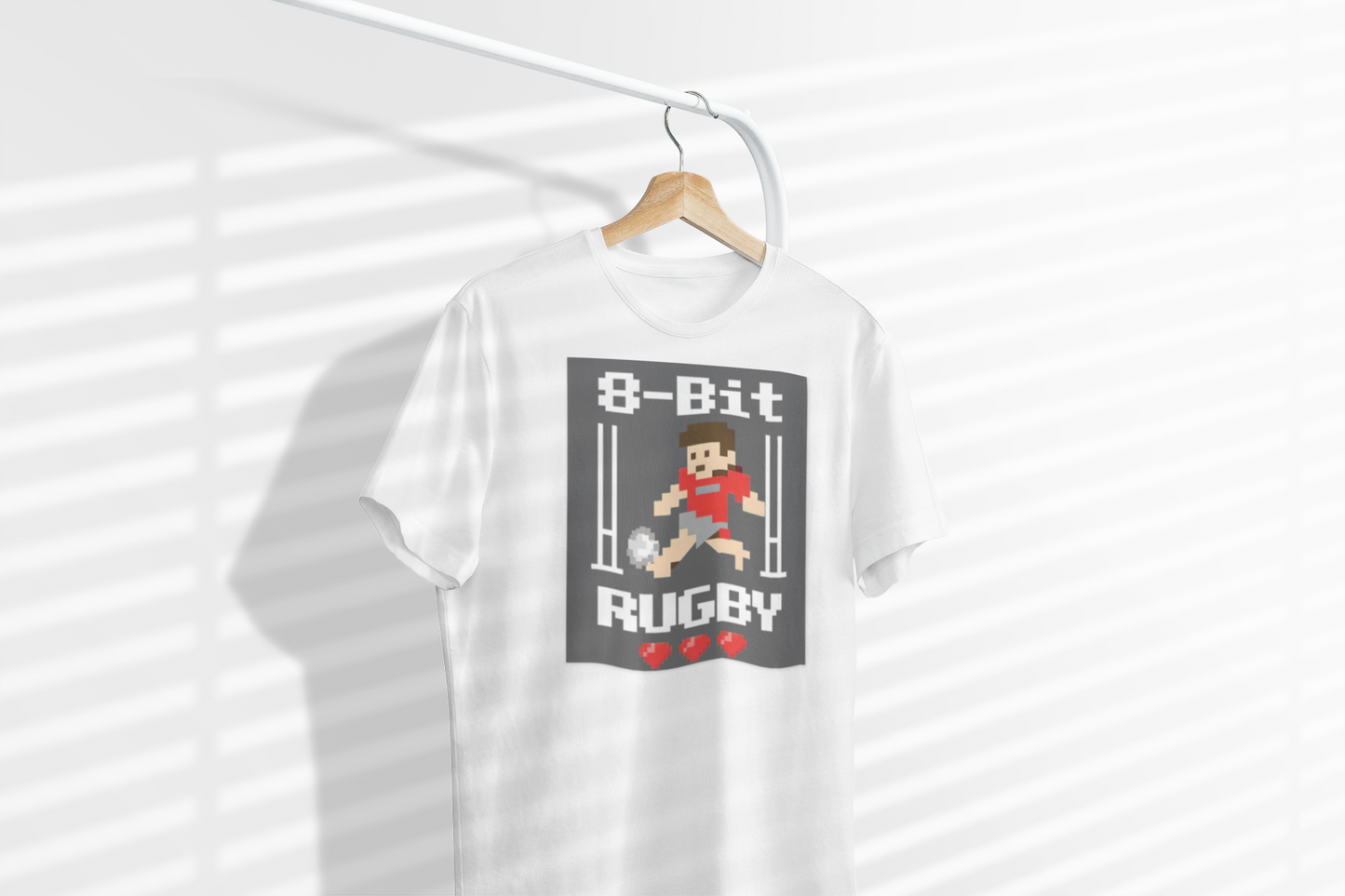 8-Bit Rugby Unisex T-Shirt
