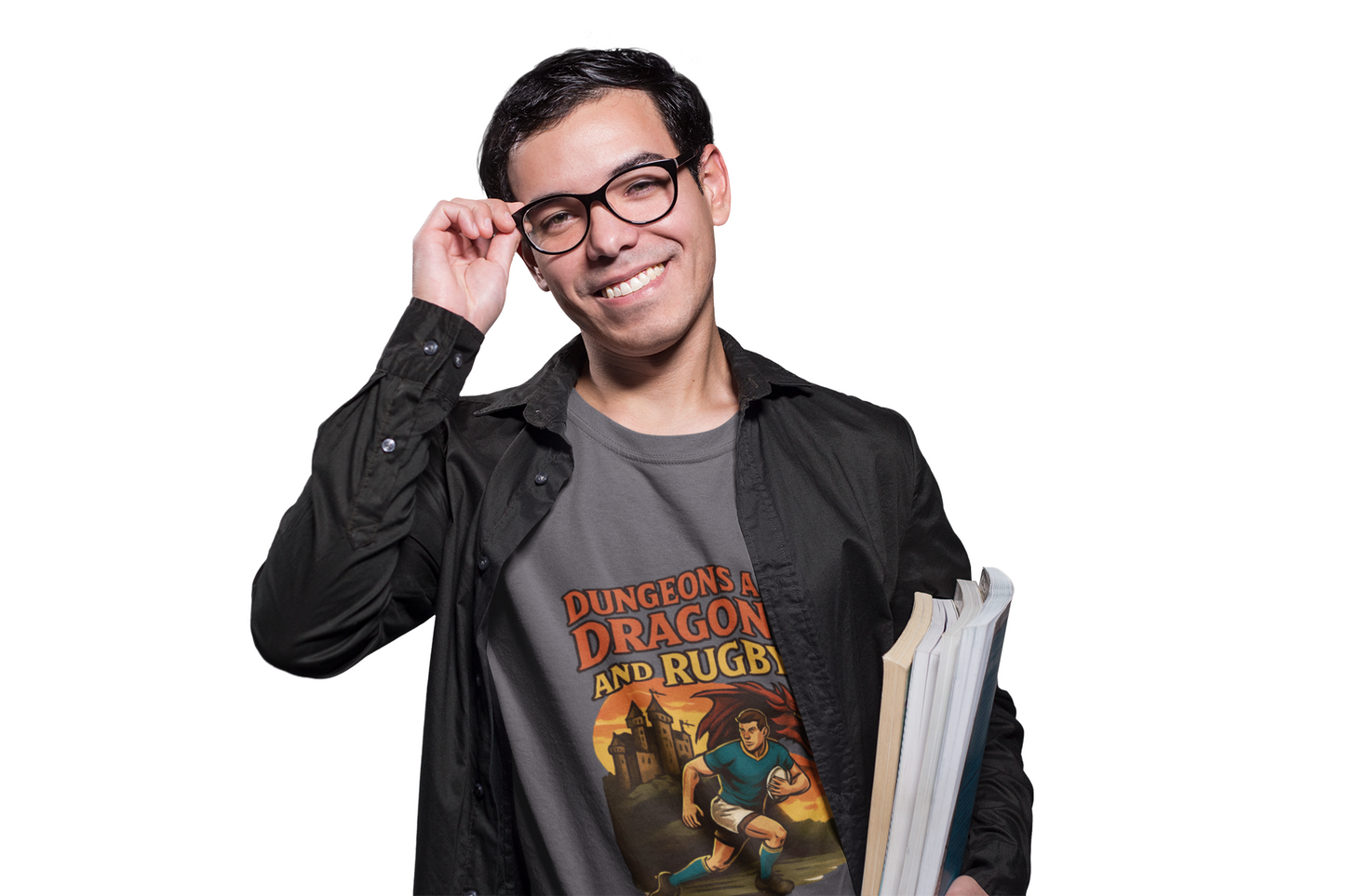 Dungeons and Dragons and Rugby Unisex T-Shirt