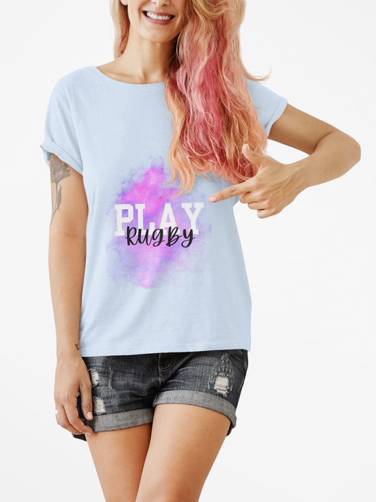 Play Rugby - Women's Softstyle Tee