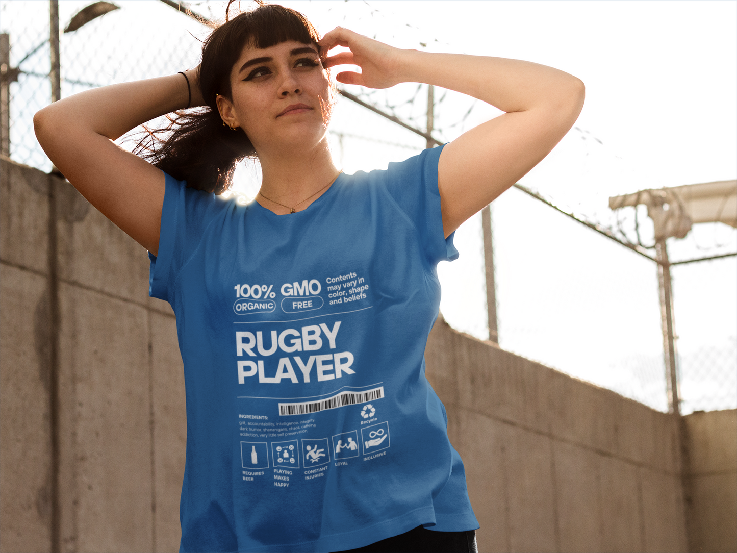 Generic Rugby Player - Unisex Softstyle T-Shirt