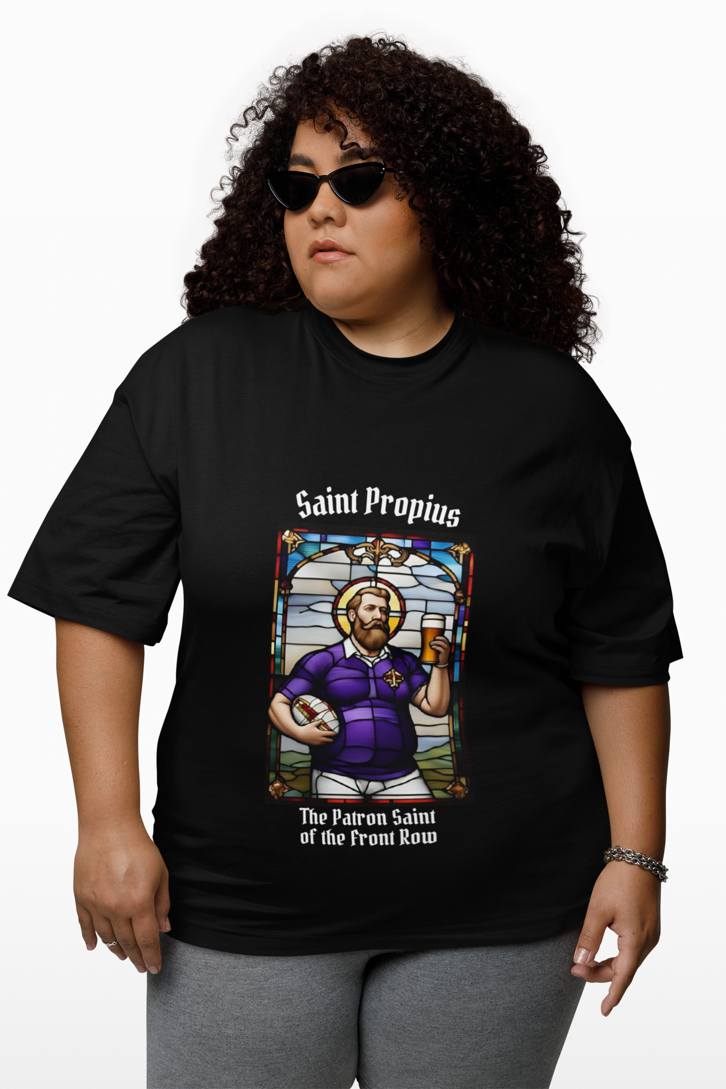 Saint Propius - Unisex Jersey Short Sleeve Tee