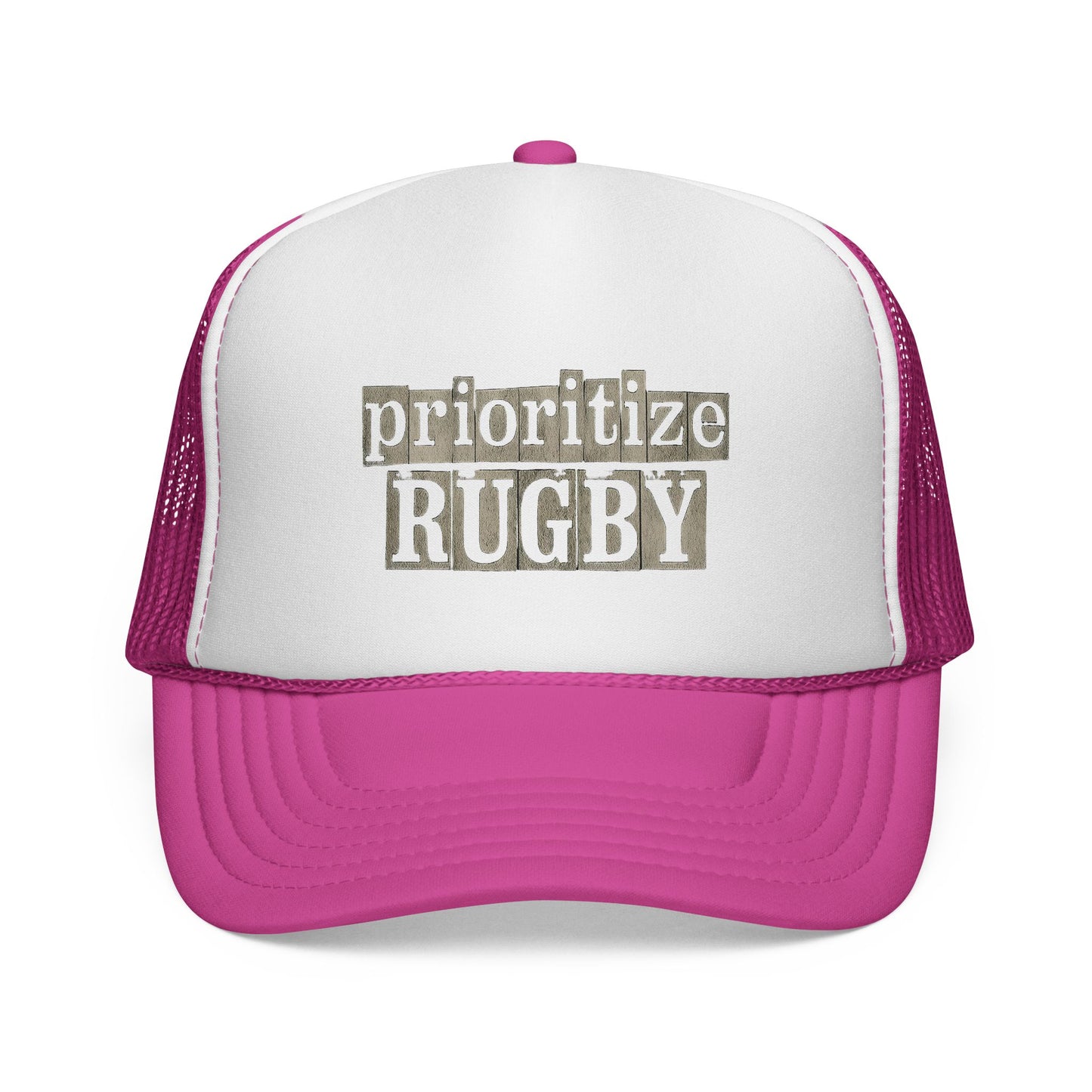 Prioritize Rugby Trucker Cap