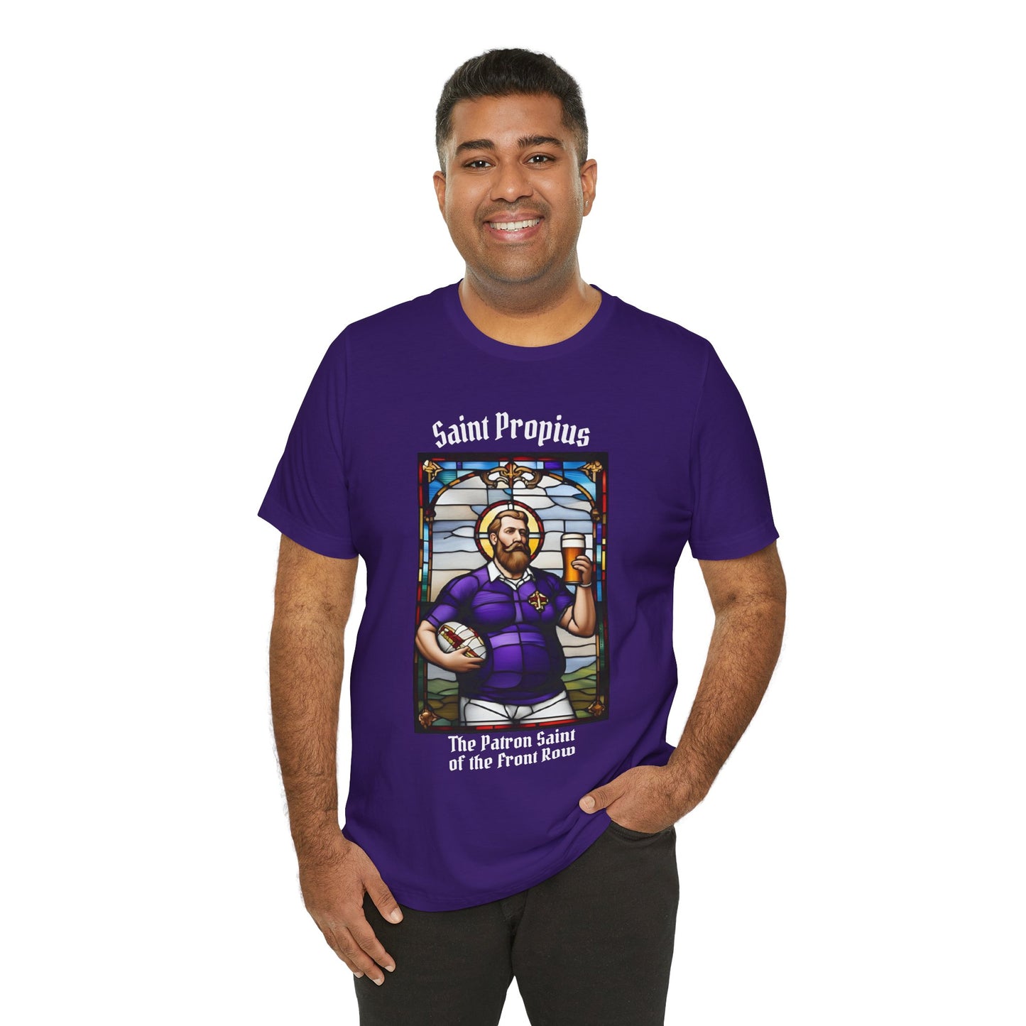 Saint Propius - Unisex Jersey Short Sleeve Tee