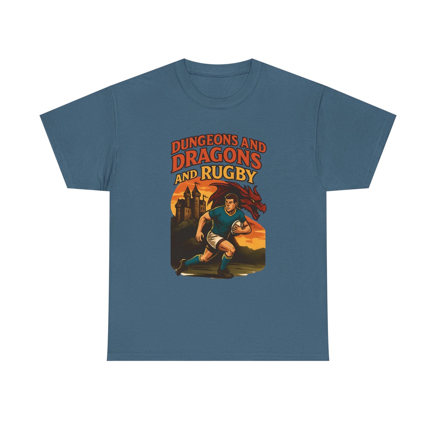 Dungeons and Dragons and Rugby Unisex T-Shirt