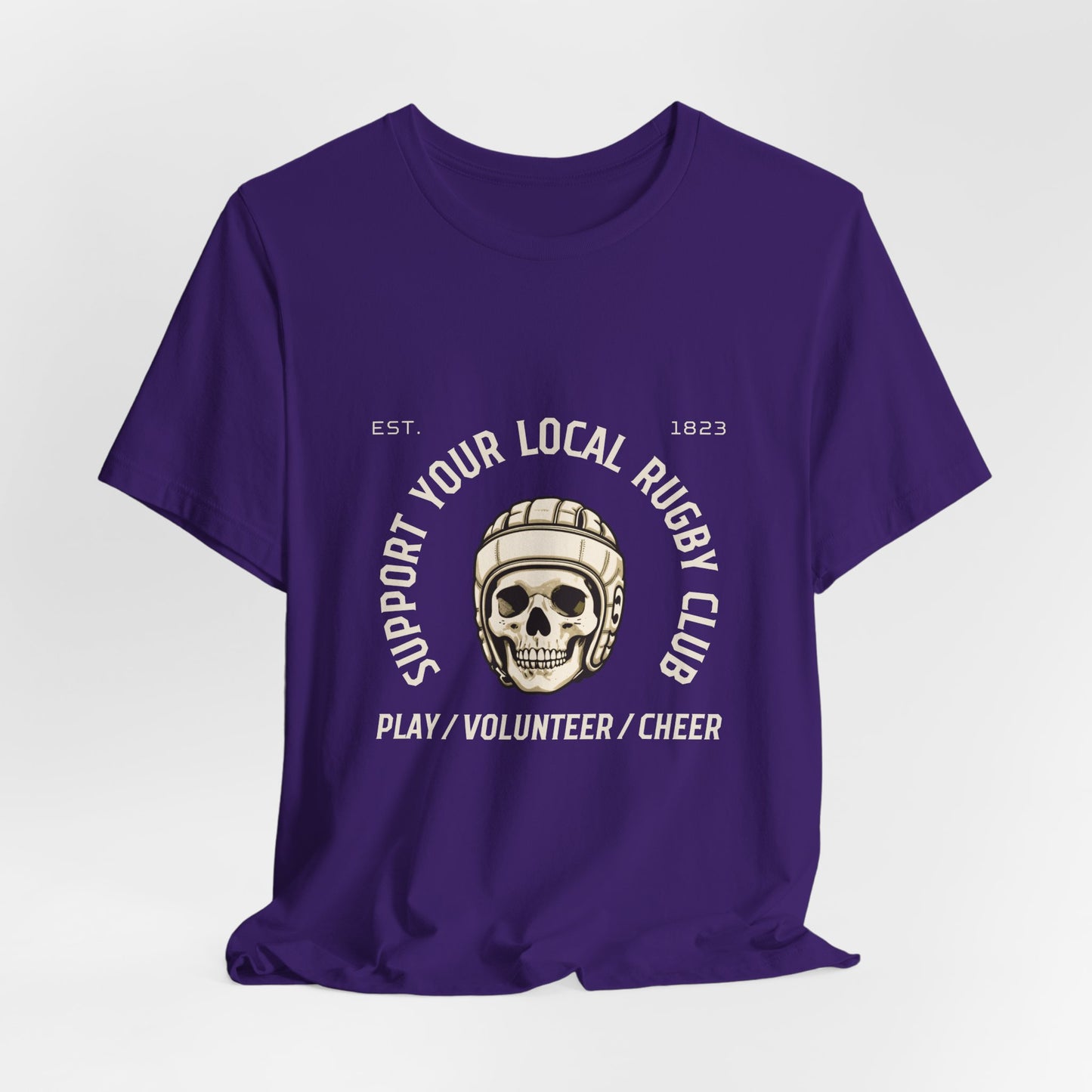Support Your Local Rugby Club - Unisex Jersey Short Sleeve Tee