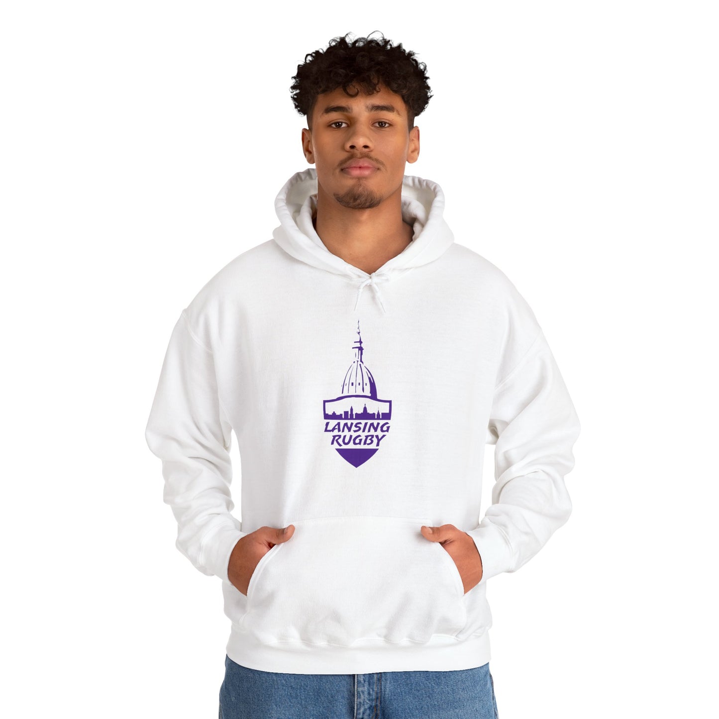 Lansing Rugby - Unisex Heavy Blend™ Hooded Sweatshirt