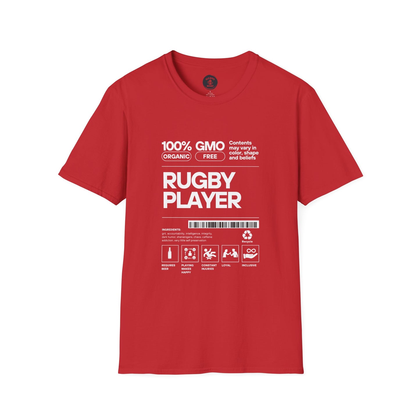 Generic Rugby Player - Unisex Softstyle T-Shirt