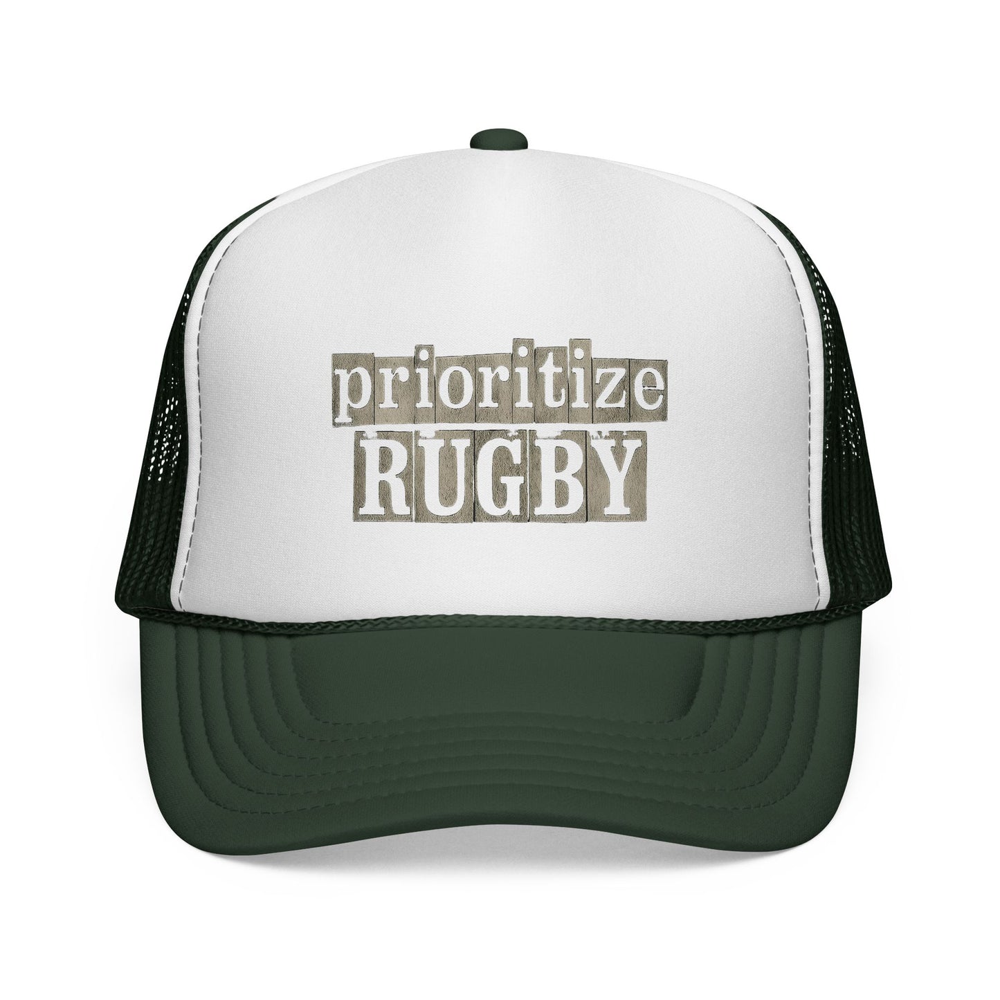 Prioritize Rugby Trucker Cap