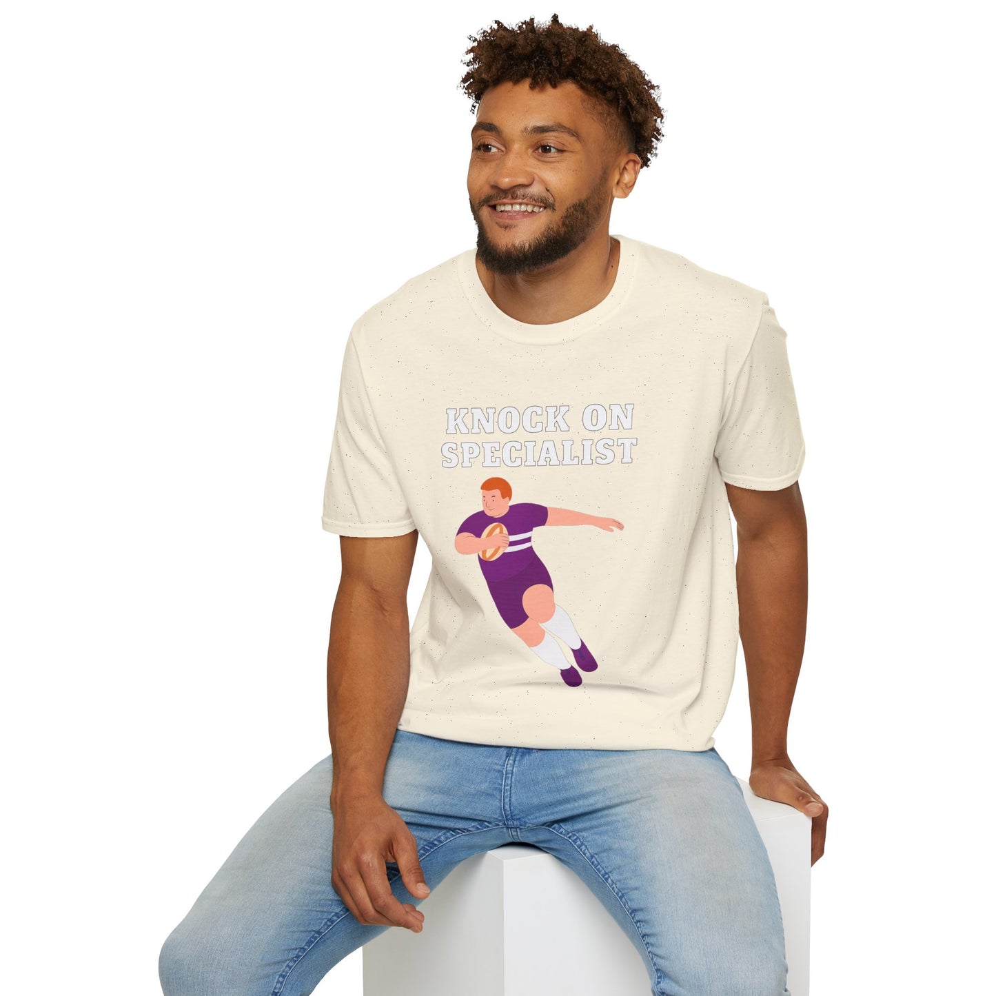Knock On Specialist - Unisex Softstyle T-Shirt