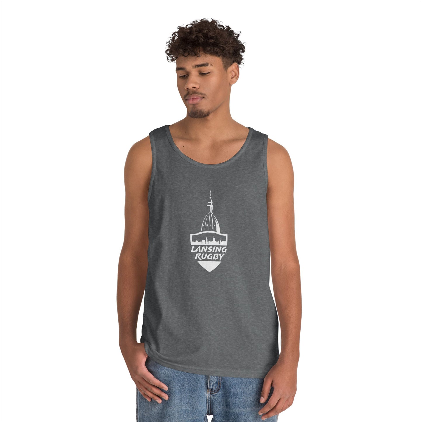 Lansing Rugby - Unisex Heavy Cotton Tank Top