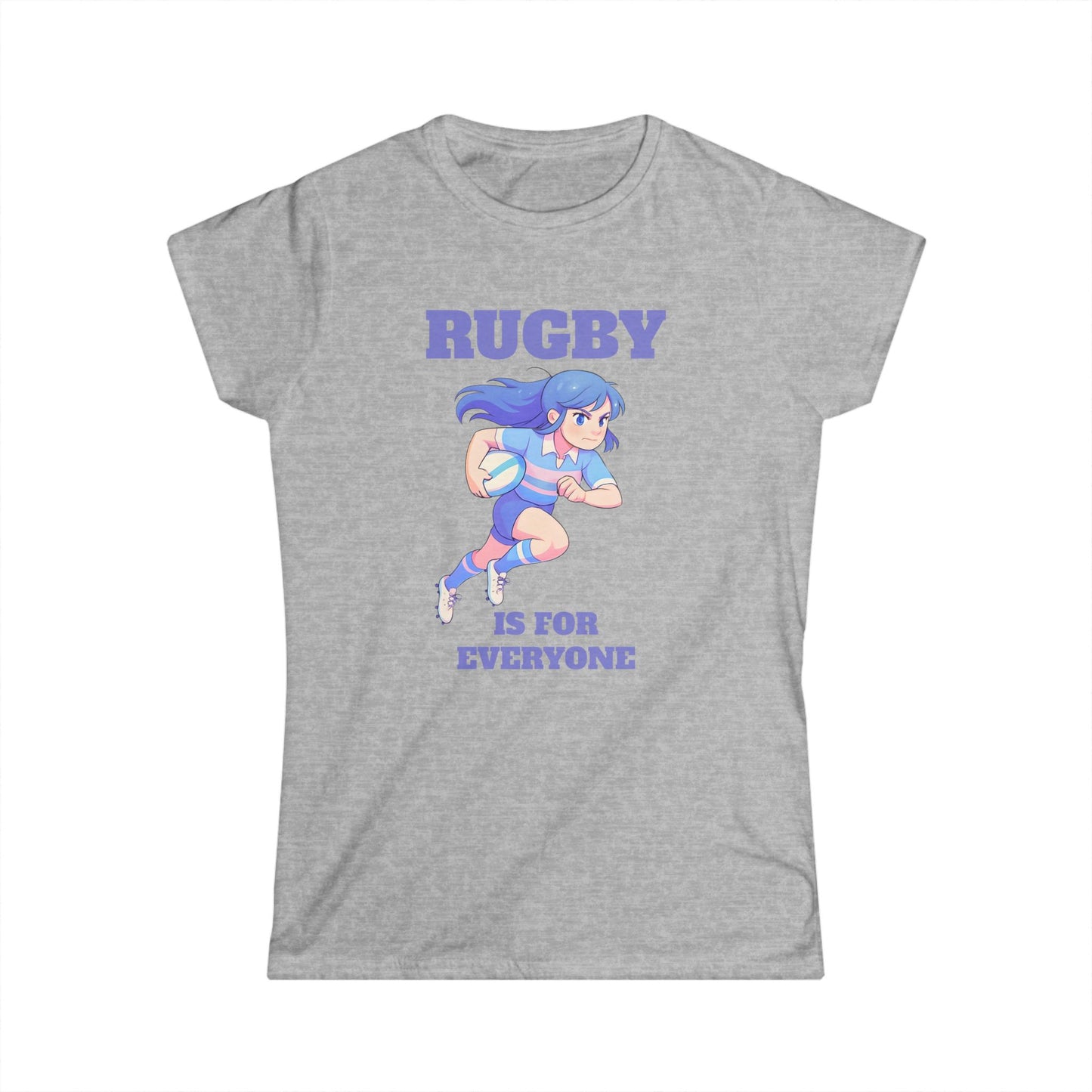 Rugby is for Everyone - Women's Softstyle T-Shirt