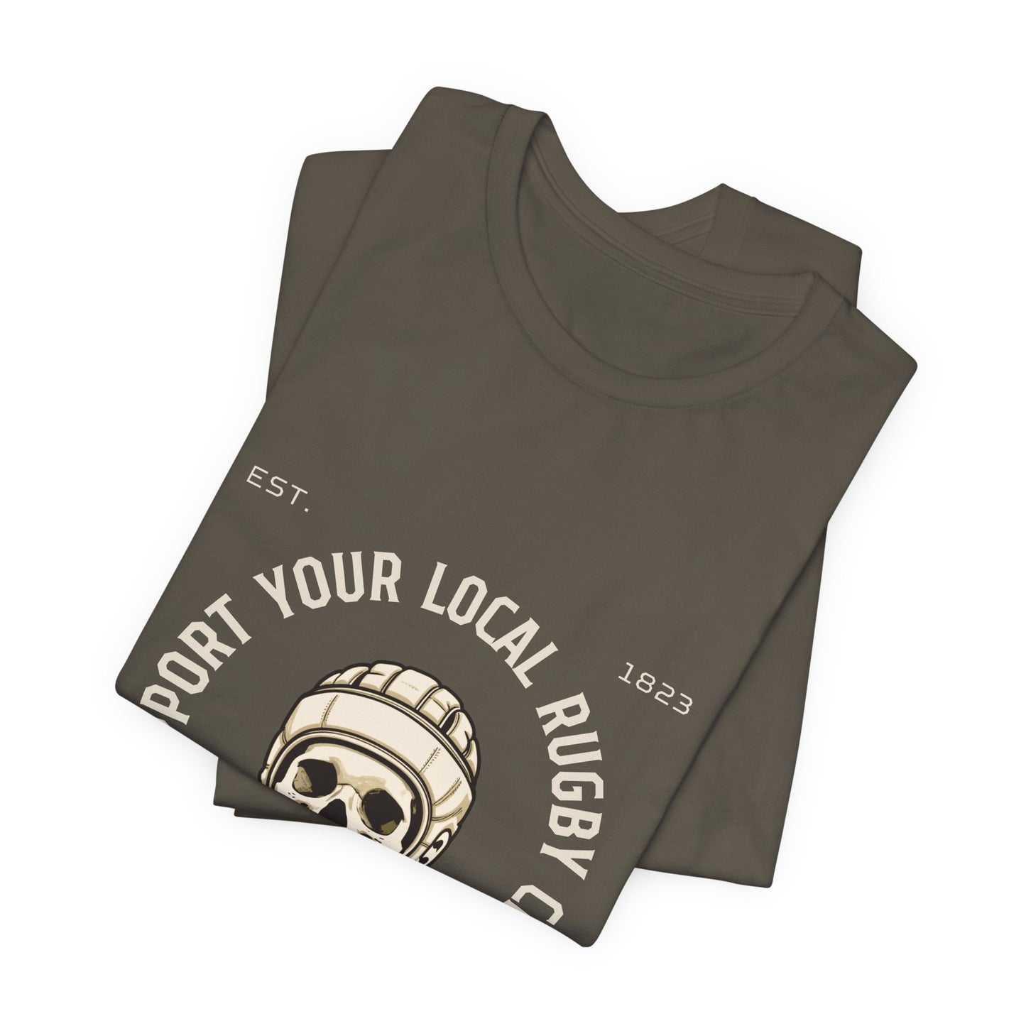 Support Your Local Rugby Club - Unisex Jersey Short Sleeve Tee