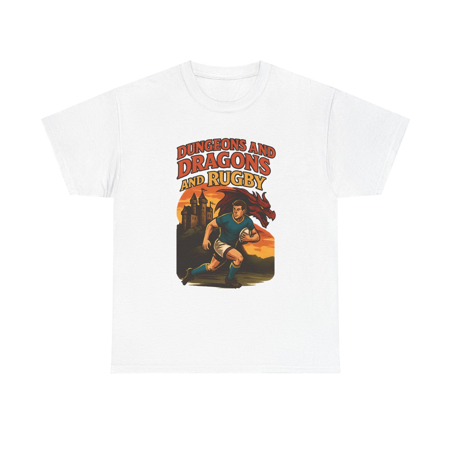 Dungeons and Dragons and Rugby Unisex T-Shirt