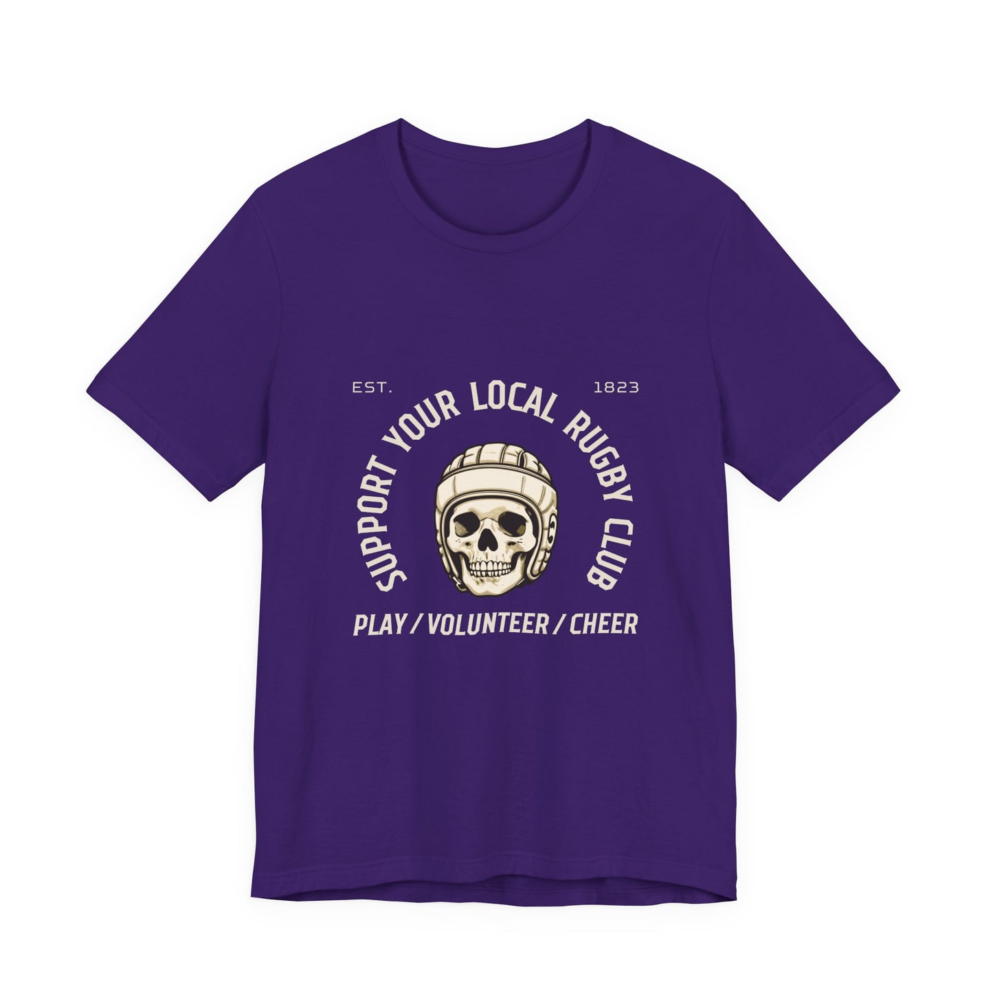 Support Your Local Rugby Club - Unisex Jersey Short Sleeve Tee