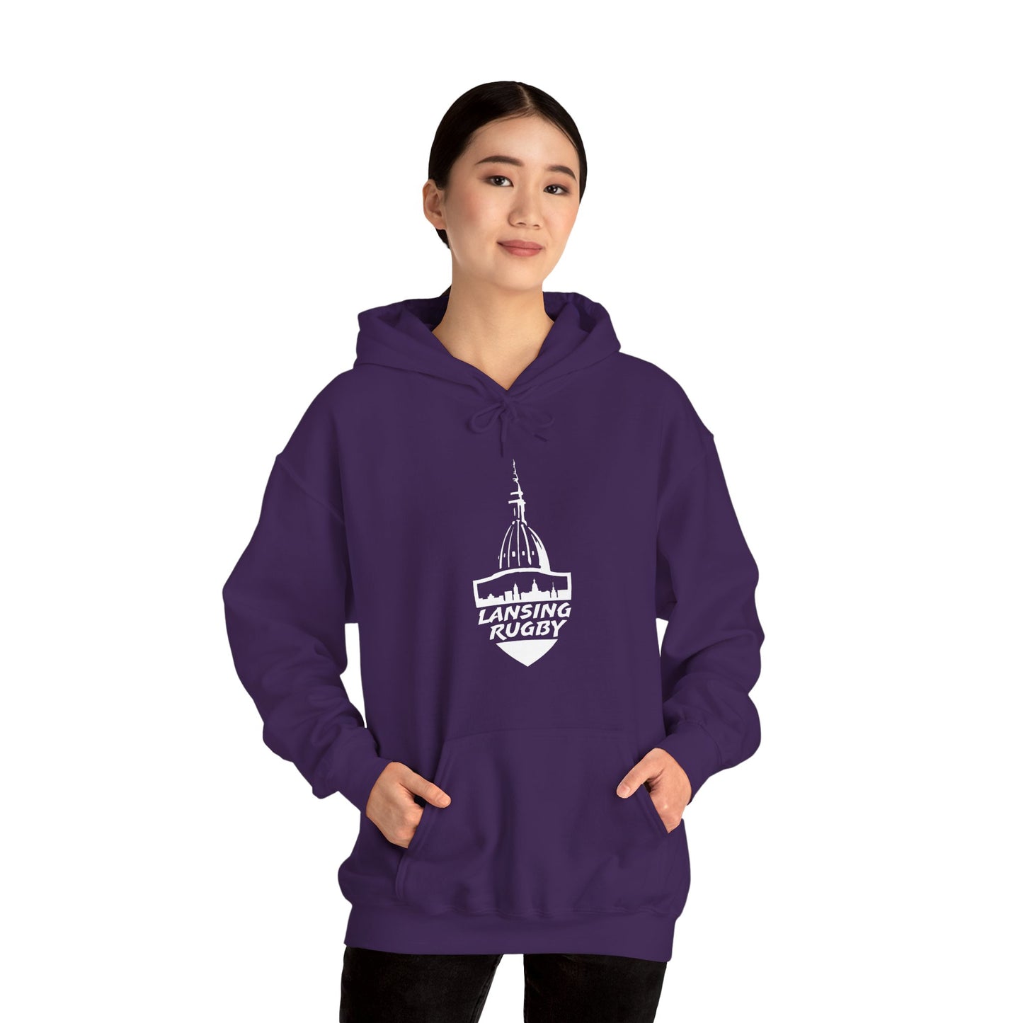 Lansing Rugby - Unisex Heavy Blend™ Hooded Sweatshirt