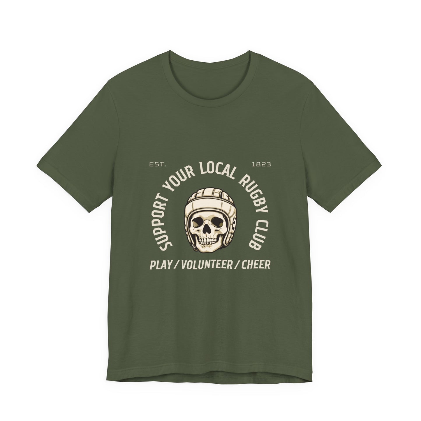 Support Your Local Rugby Club - Unisex Jersey Short Sleeve Tee