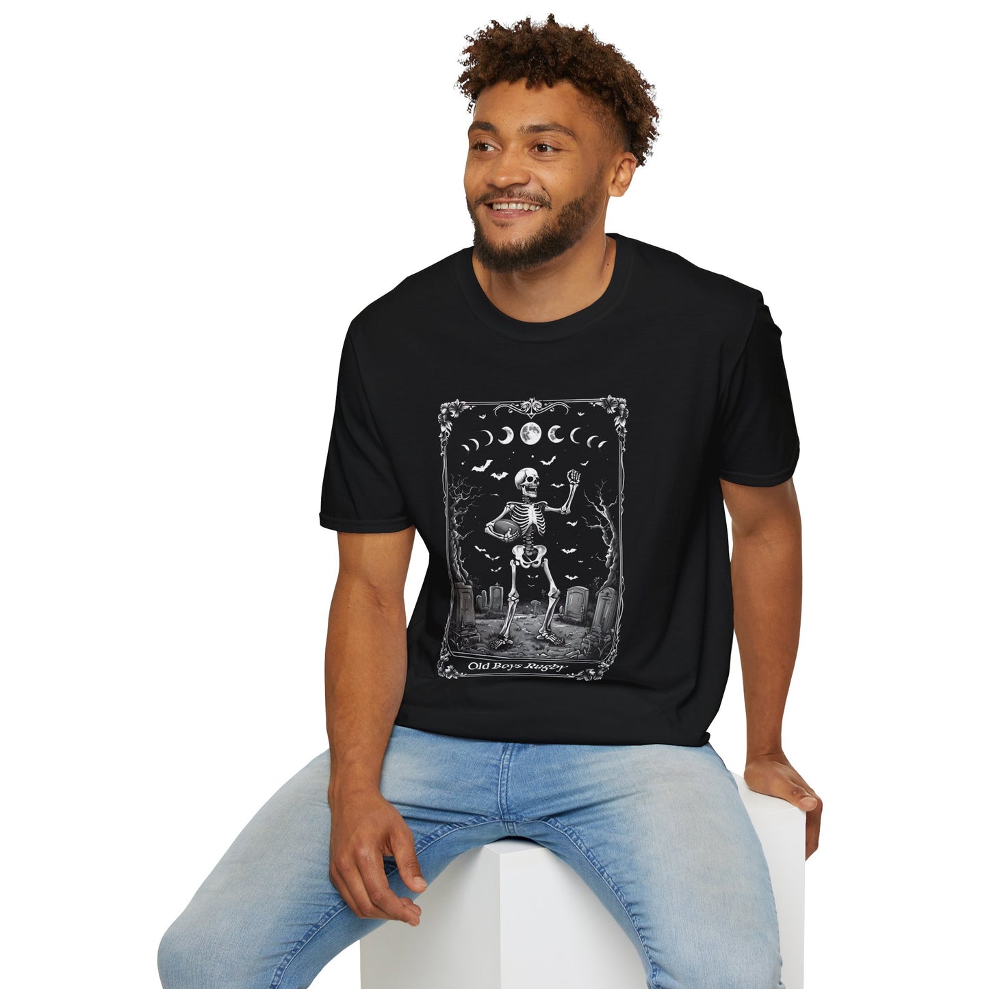 Tarot Card Skeleton  Tee