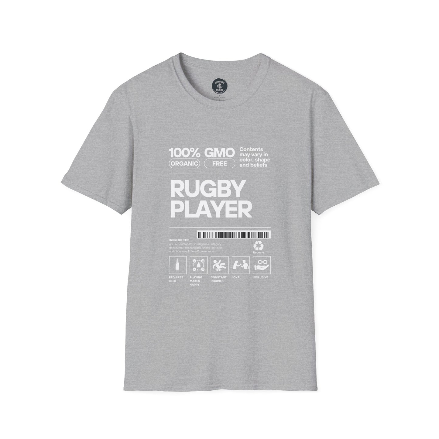 Generic Rugby Player - Unisex Softstyle T-Shirt