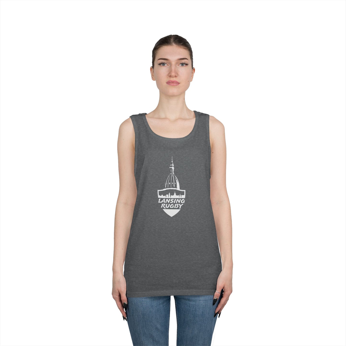 Lansing Rugby - Unisex Heavy Cotton Tank Top