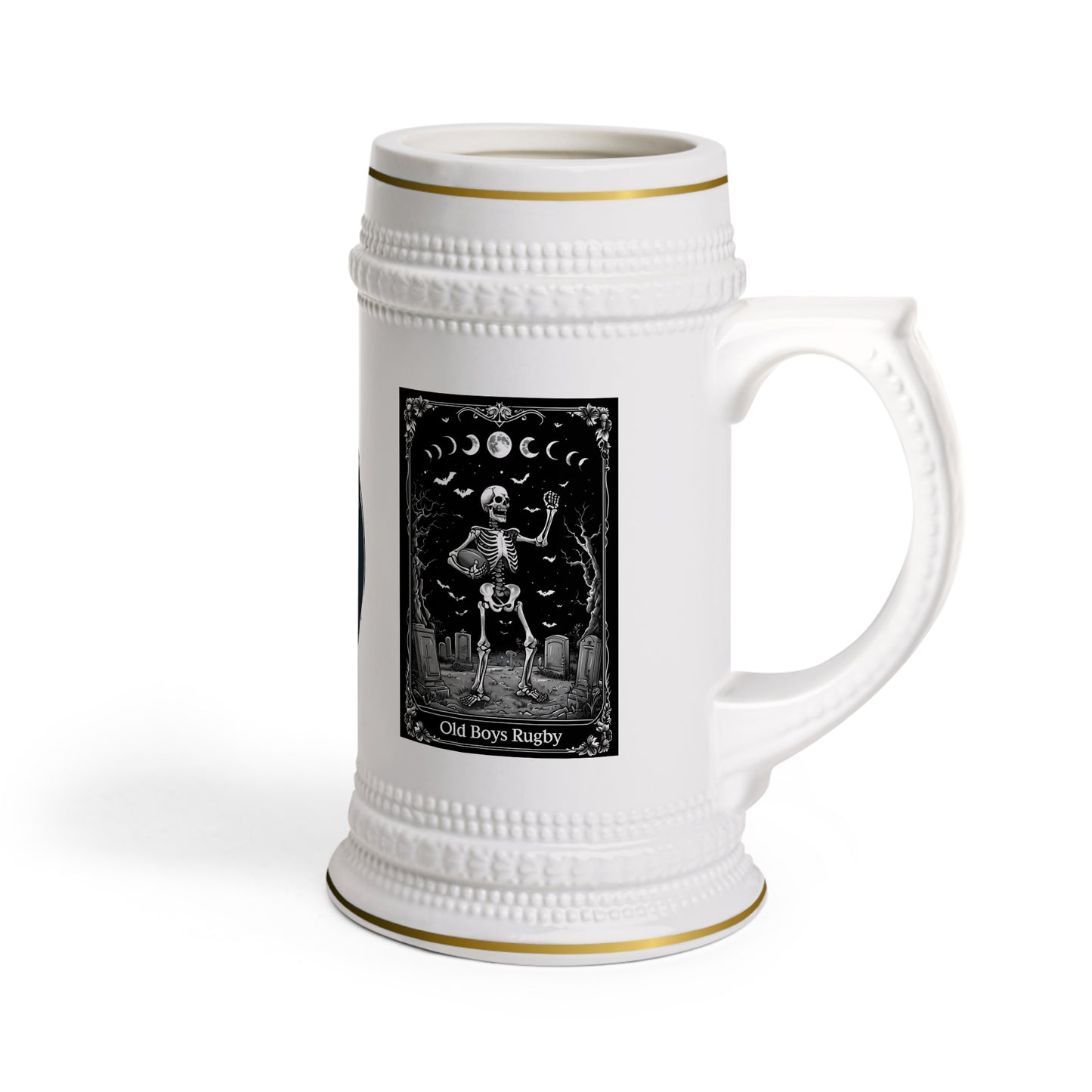 Old Boys Rugby Beer Stein - 22oz