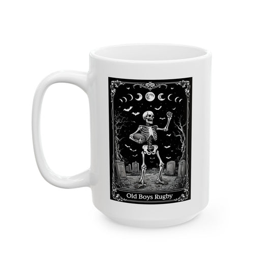 Old Boys Rugby Tarot Card Mug - 15oz