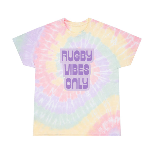 Rugby Vibes Only - Tie Dye Adult Unisex T-Shirt