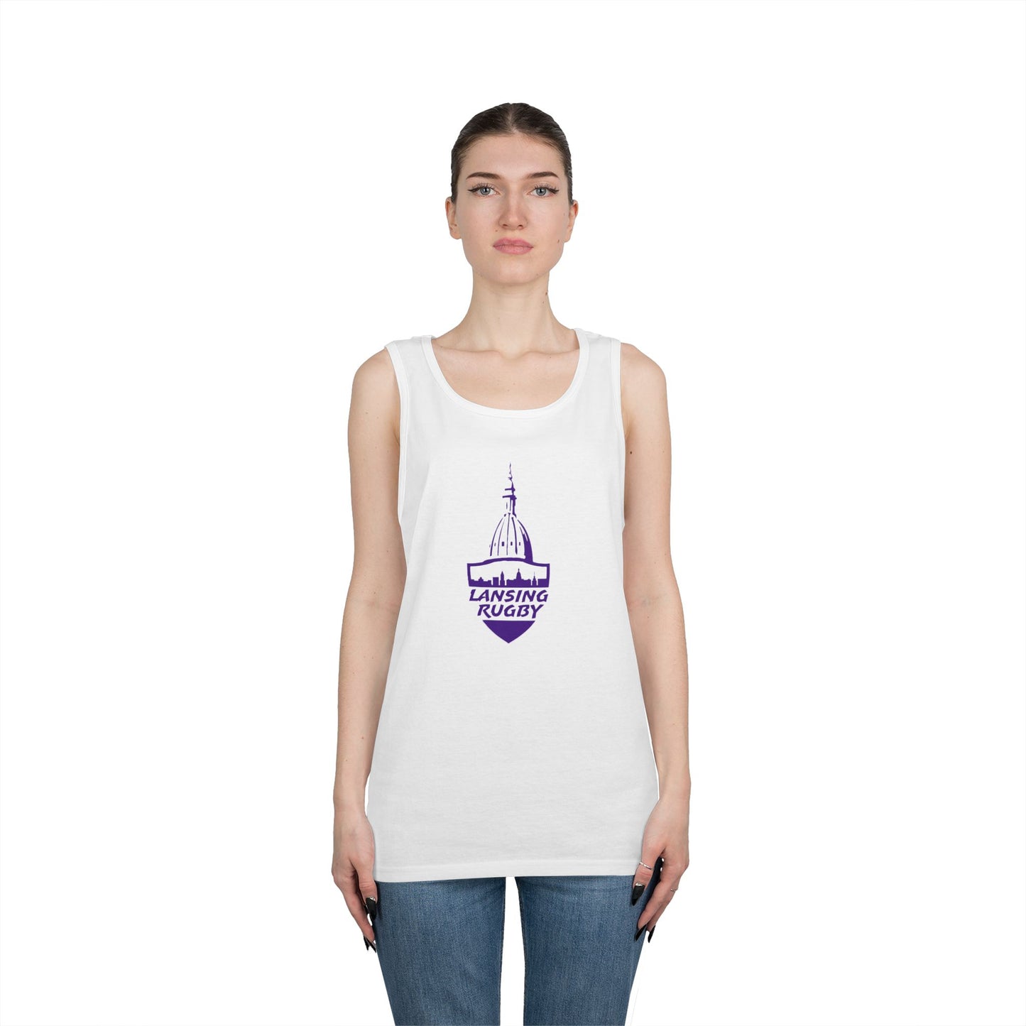 Lansing Rugby - Unisex Heavy Cotton Tank Top