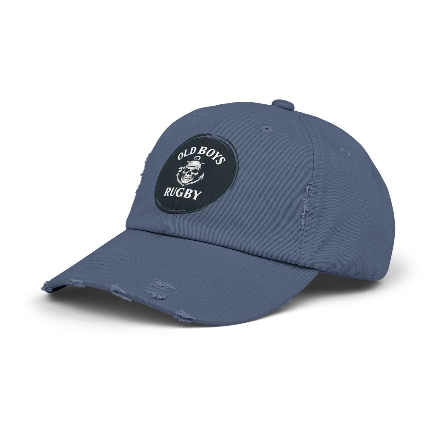 Old Boys Logo - Unisex Distressed Cap